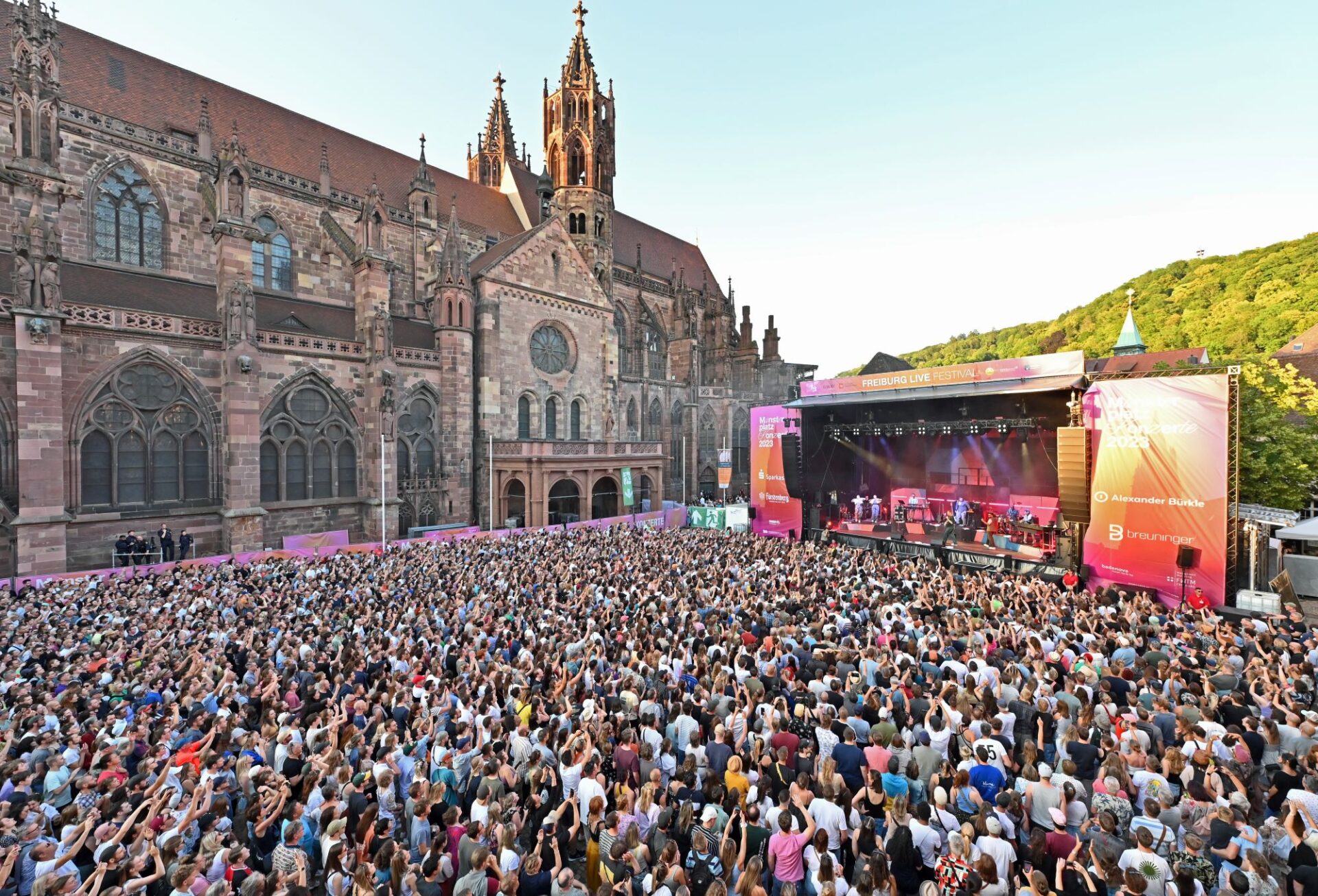 Münsterplatzkonzerte in Freiburg