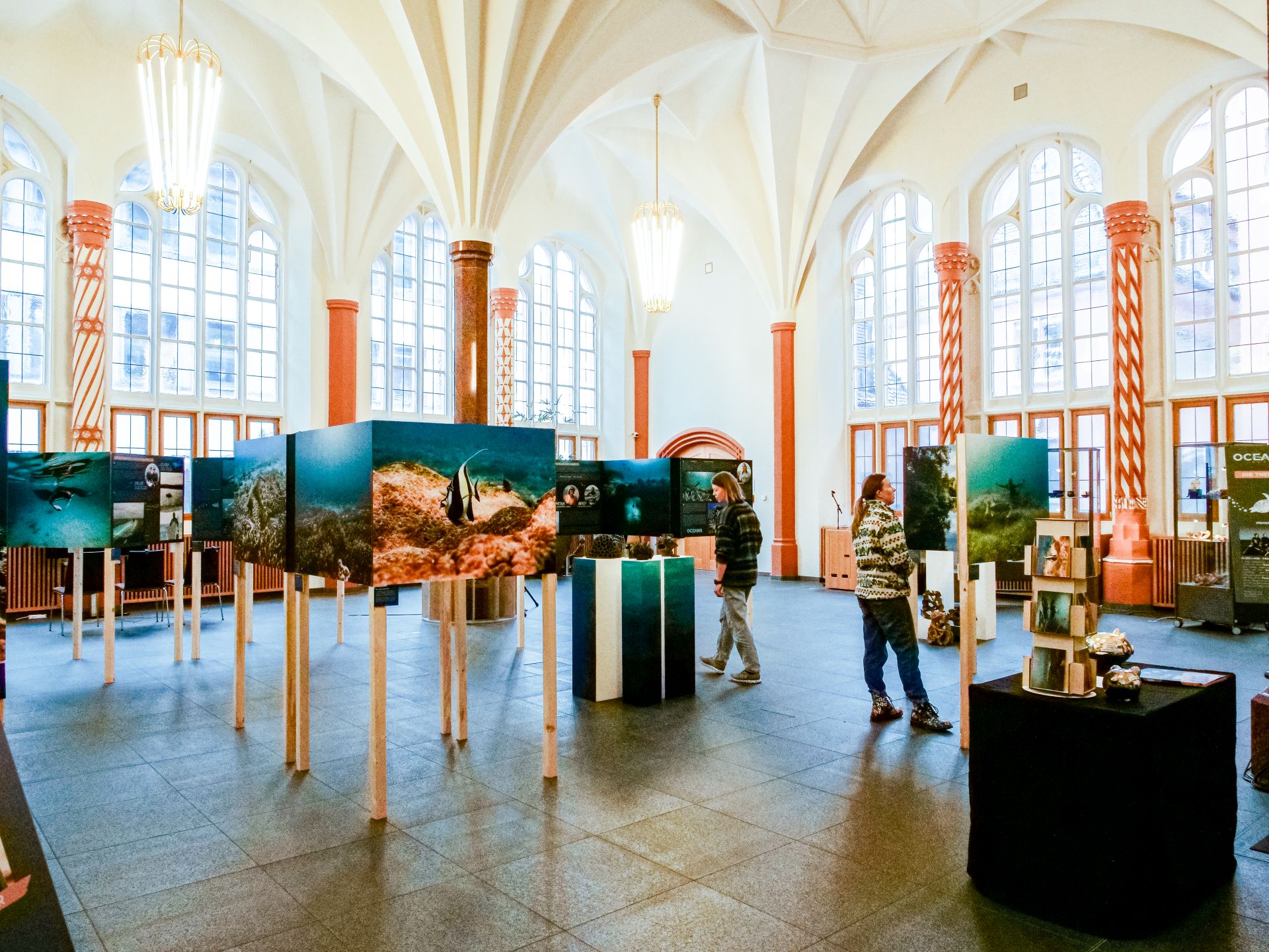 Oceans Ausstellung in Sparkasse