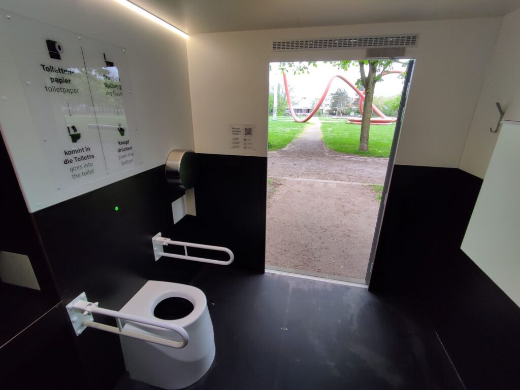 Ökotoilette in Freiburg