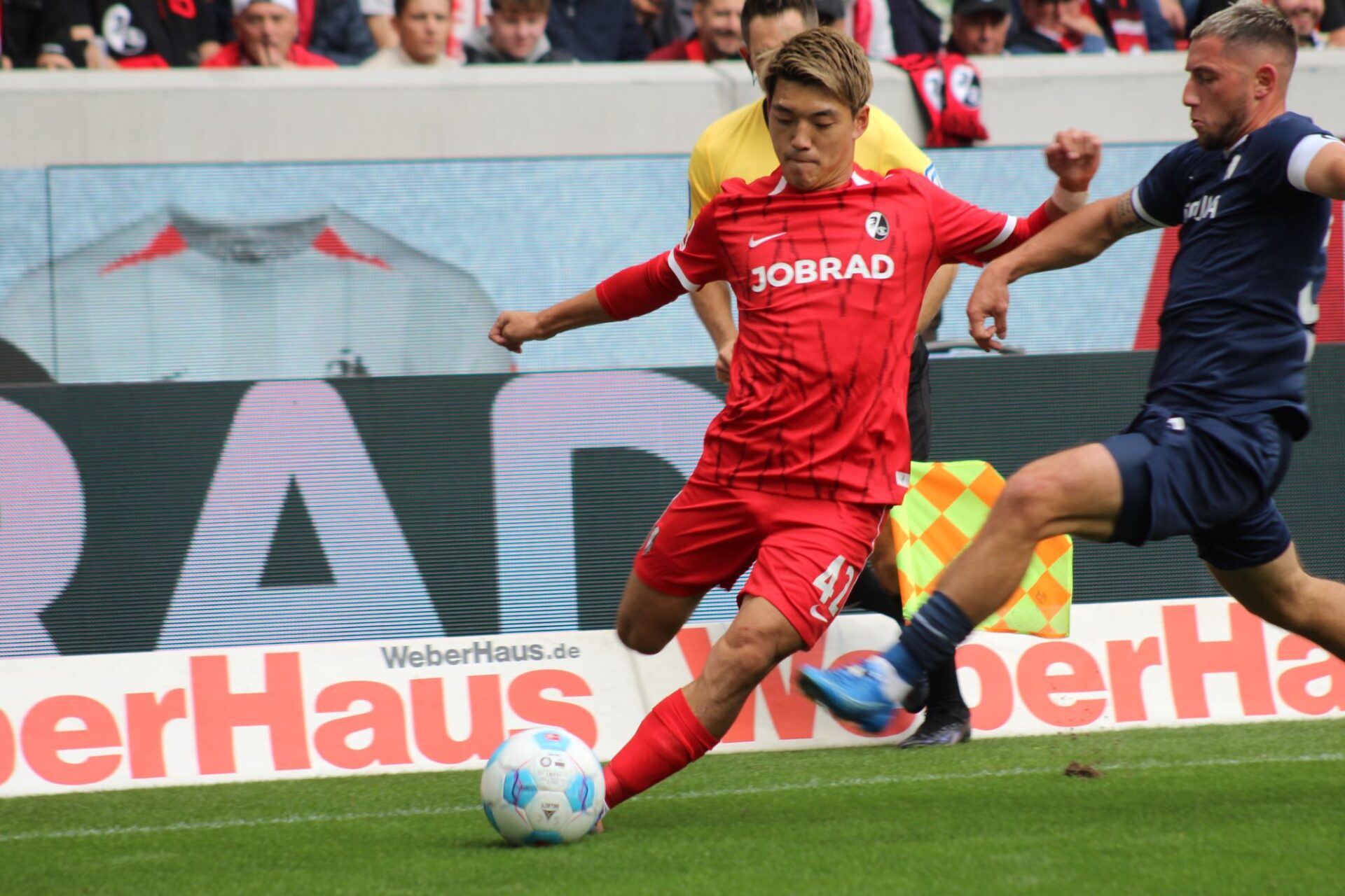 Ritsu Doan vom SC Freiburg