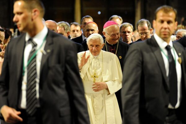 Papst Benedikt XVI. im Freiburger Münster