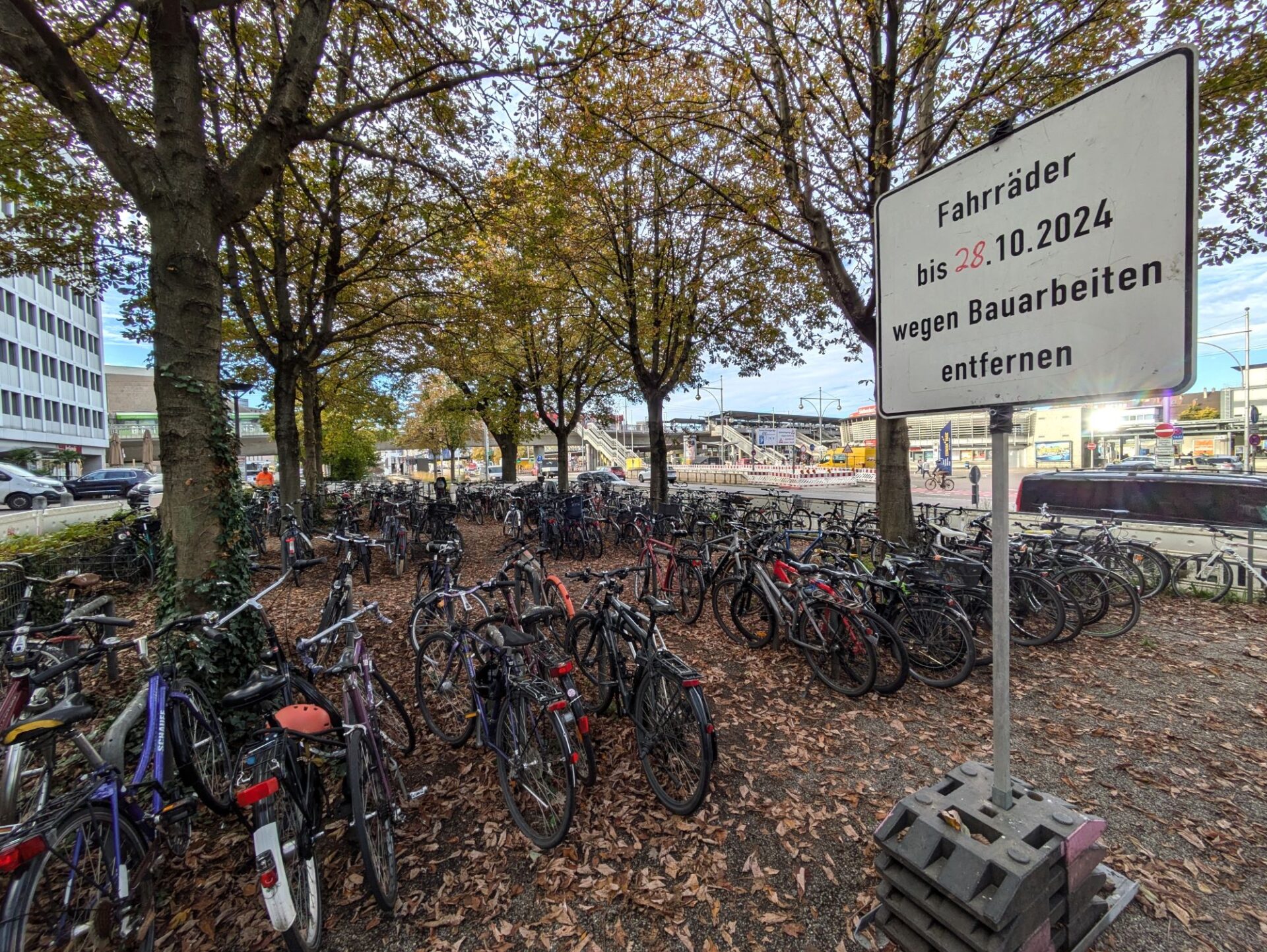 Fahrradabstellplätze am Hauptbahnhof Freiburg