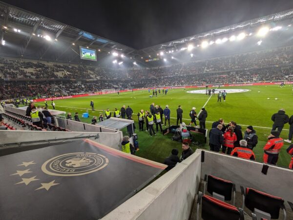 Länderspiel in Freiburg