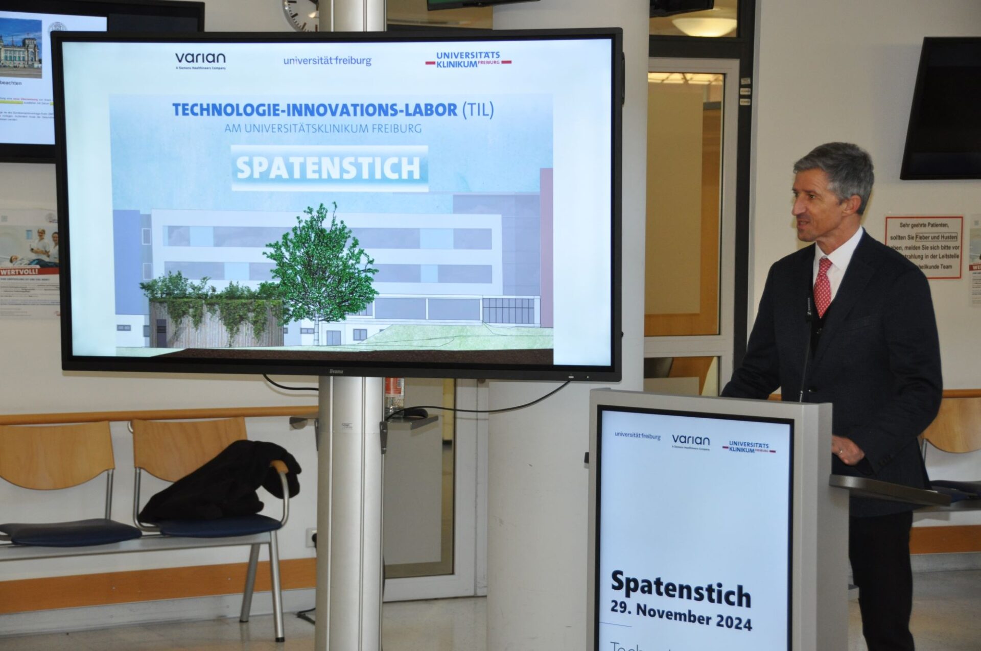 Spatenstich Technologie-Innovations-Labor in Freiburg