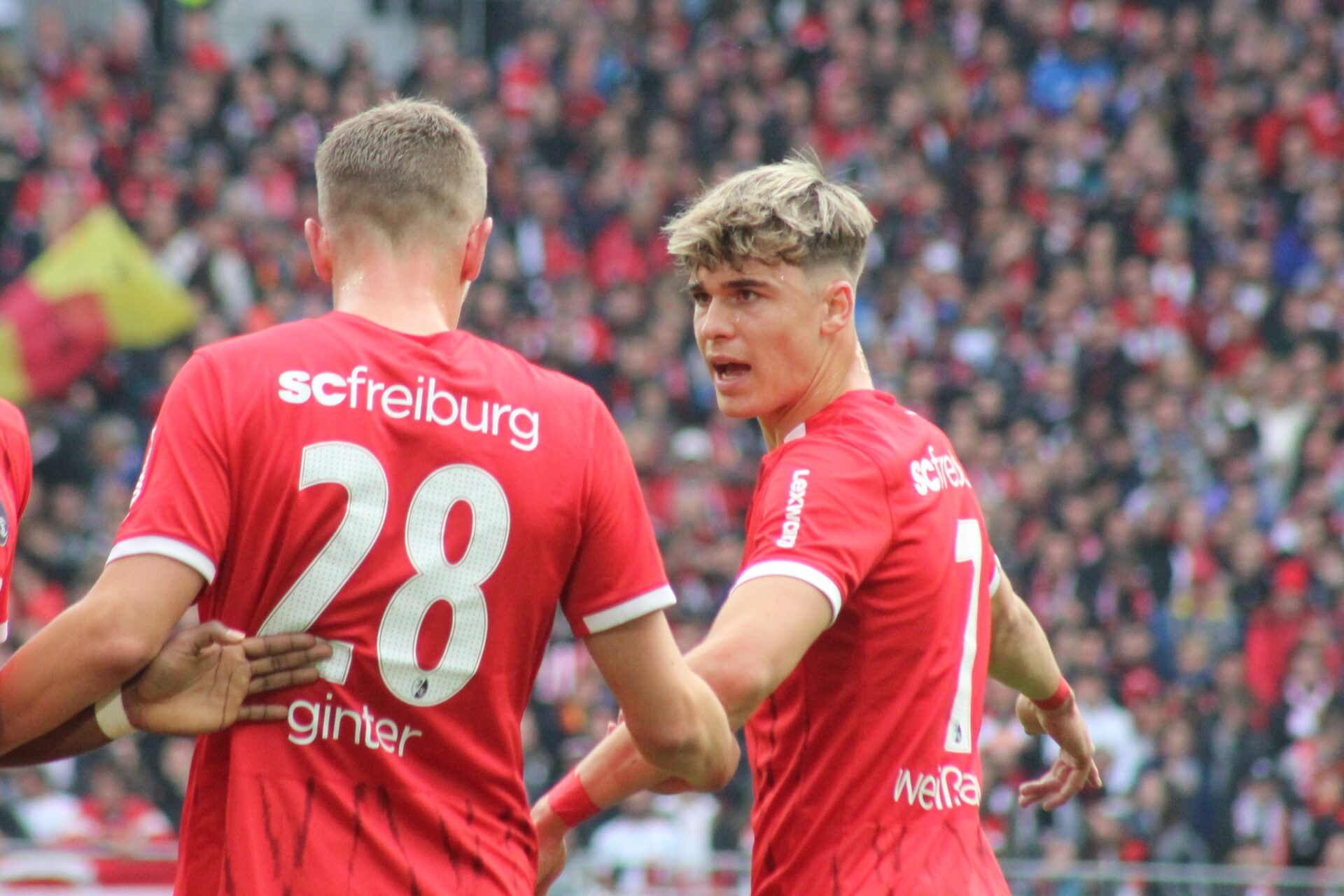 Noah Weißhaupt vom SC Freiburg