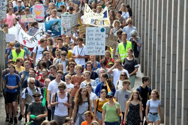 Fridays for Future in Freiburg im Juli 2019